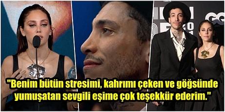 Öykü Karayel, GQ Türkiye 2021 Men of The Year Ödül Töreni'nde Yaptığı Konuşmayla Eşi Can Bonomo'yu Ağlattı!