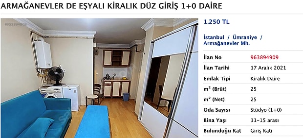 maliye bakani nebati nin 1261 liralik kira hesabina gore istanbul da yasayabileceginiz evler