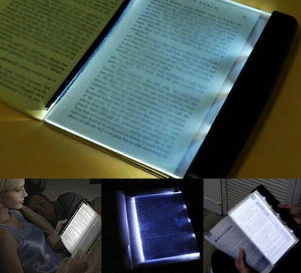 16. Karanlıkta kitap okumak için oldukça verimli bir ürün...