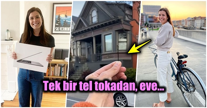 Tek Bir Tel Toka Sayesinde Hayalindeki Evi Alan TikToker'ın Hikayesini Okuyunca Epey Şaşıracaksınız!