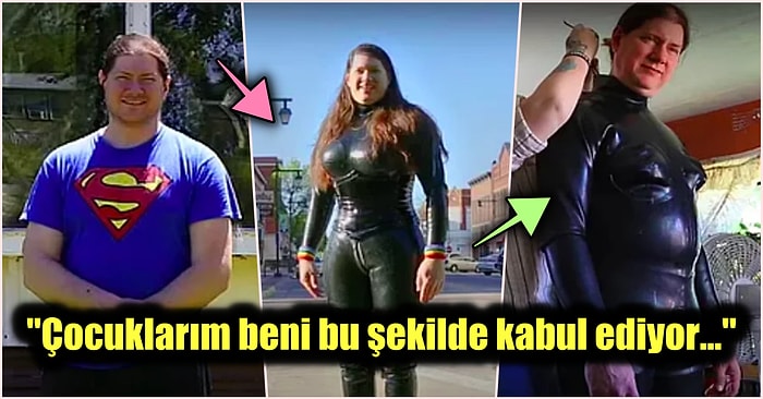 İçindeyken Seksi Hissettiği İçin Boş Zamanlarında Lateks Kostüm Giyen İnşaat İşçisi Adam