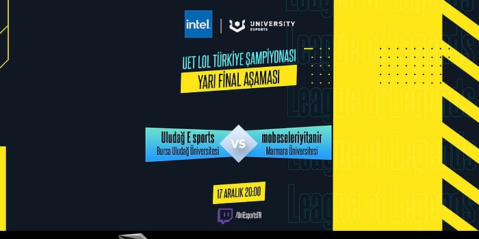 Intel University Esports League of Legends Türkiye Şampiyonası'nda Son Finalist Belli Oluyor!