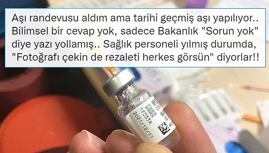 Sağlık Bakanlığı'ndan 'Tarihi Geçmiş Aşı' İddialarına Yanıt