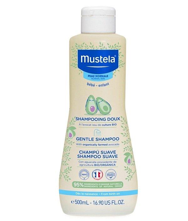 17. Mustela Gentle Shampoo Bebek Şampuanı