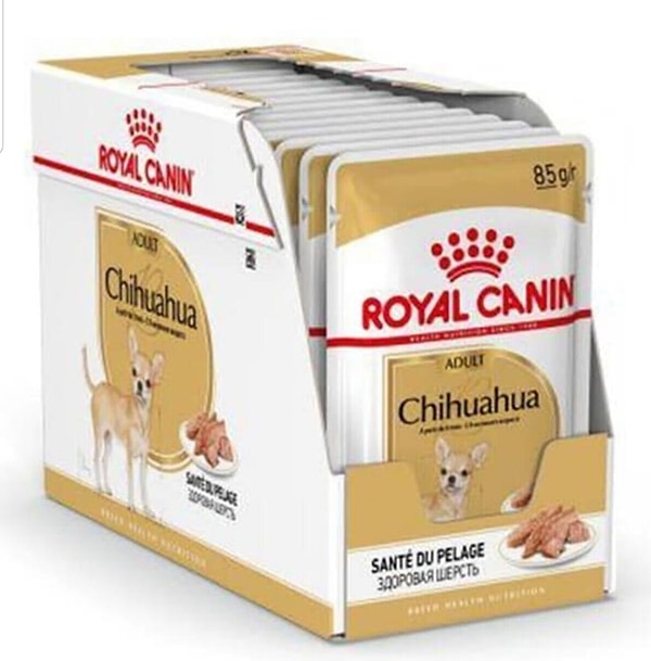 6. Chihuahua cinsi dostlarınıza iyi gelecek Royal Canin yetişkin köpek maması.