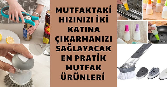 Mutfaktaki Hızınızı İki Katına Çıkarmanızı Sağlayacak En Pratik Mutfak Ürünleri