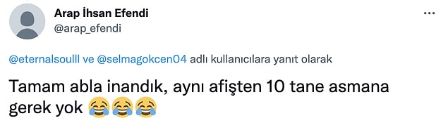 Israrcı biri.
