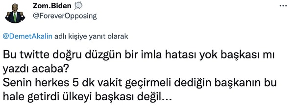 İmla hatası olmaması beni de şaşırttı doğrusu...