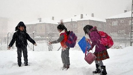 Yarın Okullar Tatil mi? 20 Aralık Tatil Olan İller Hangileri? Hangi İllerde Kar Tatili Olacak?