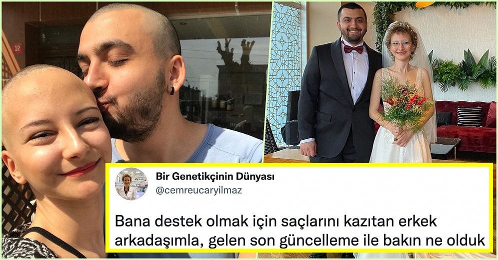 Kanser Tedavisi Gören Sevgilisi İçin Saçlarını Kazıtan Adam, Size 'Aşk Böyle Bir Şey mi?' Dedirtecek