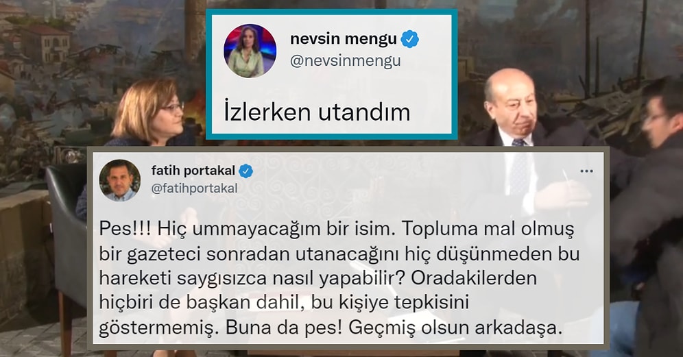 Basın Çalışanına Tokat Atan Muharrem Sarıkaya'ya Gazeteci Meslektaşlarından Tepkiler Çığ Gibi Büyüyor!