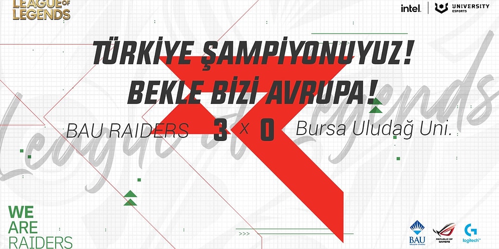 Bahçeşehir Üniversitesi Üniversiteler Arası League of Legends Türkiye Şampiyonasında Namağlup Şampiyon Oldu!