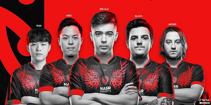 VFŞL Yaz Mevsimi Kadroları Belli Oluyor: NASR Esports Türkiye