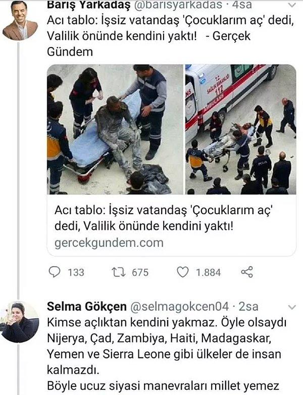 Ağrı Belediyesi'nin AKP'li meclis üyesi Selma Gökçen Twitter yorumlarıyla dikkat çeken bir profildi.