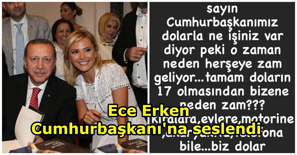 Sunucu Ece Erken Cumhurbaşkanı Erdoğan'a Seslenerek Artan Dövize Tepki Gösterdi: Neden Her Şeye Zam Geliyor?