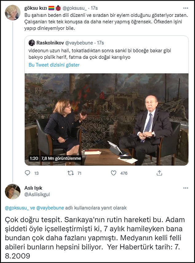 "7 aylık hamileyken bana bundan çok daha fazlanı yapmıştı"