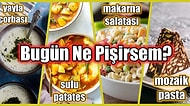 'Bugün Ne Yemek Pişirsem?' Diye Düşünenlerin İmdadına Yetişecek Ucuz Malzemeli Akşam Yemeği Menüsü!