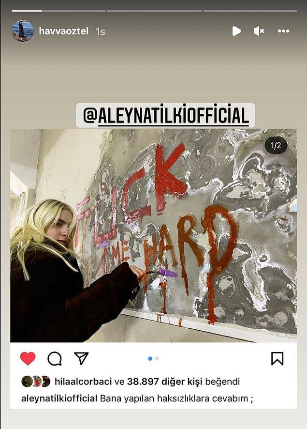 Bu yorumlara sinirlenen Aleyna Tilki'nin annesi Havva Öztel, Instagram hesabından verdi veriştirdi!