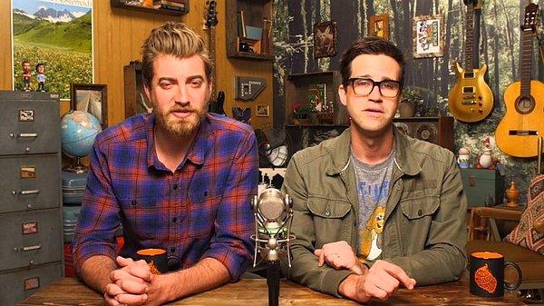 6. Rhett & Link (Rhett McLaughlin ve Charles Lincoln “Link” Neal III)