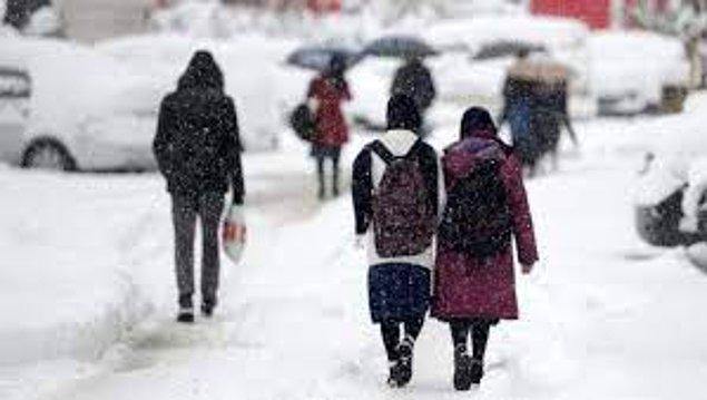 Bitlis'te 21 Aralık Salı Kar Tatili