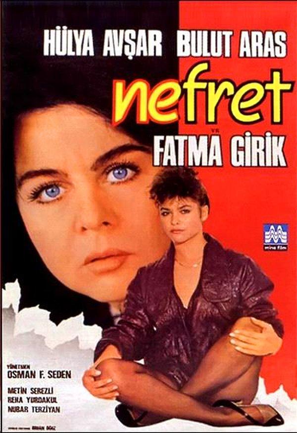 Türk sinemasına biraz meraklıysanız 1984 yılında çekilen bu muhteşem filmi de hatırlarsınız. Filmimizin adı "Nefret". Gerçekten de bir insan ancak bu kadar kindar olabilir!
