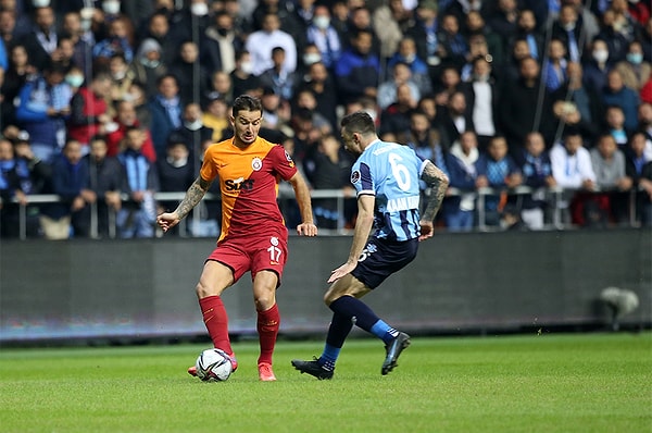 Süper Lig'in 18. haftasında Adana Demirspor'a konuk olan Galatasaray, kötü gidişatı durduramadı.