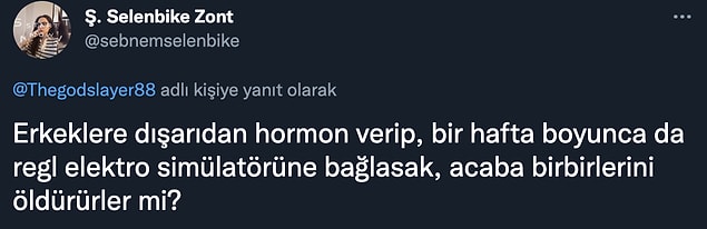 Ortalığın yıkılacağına yemin edebilirim.