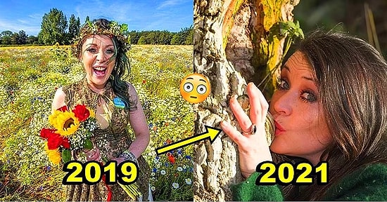 2019 Yılında Bir Ağaç ile Evlenen Kadının Evliliklerinin Ne Kadar Güçlü Olduğunu Anlattığı Tuhaf Açıklamaları