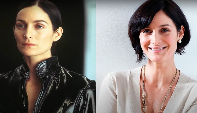 3. Trinity rolüyle Carrie-Anne Moss