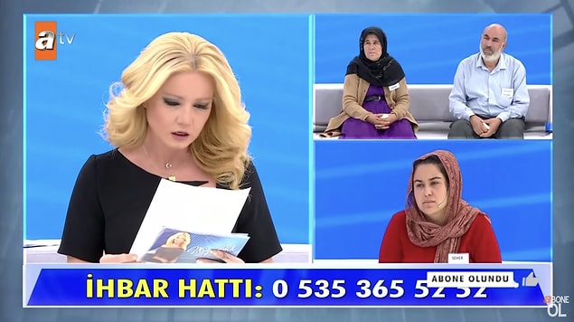 Şanlıurfa'da 35 gündür haber alınamayan 23 yaşındaki Mülkiye Kazan'ın aile geçtiğimiz gün Müge Anlı'nın kapısını çalarak kızlarının bulunması için yardım istedi.