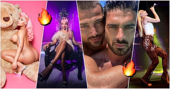 2021 Yılı Boyunca Verdikleri Ateşli Pozlarla Ortalığı Yangın Yerine Çeviren Ünlü İsimler