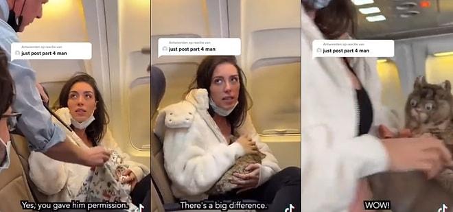 Böyle Troll'lüklerin Hastasıyız: Uçuş Görevlisi Dahil Herkesi Kandırmayı Başaran Kadının Sürpriz Sonlu Videosu