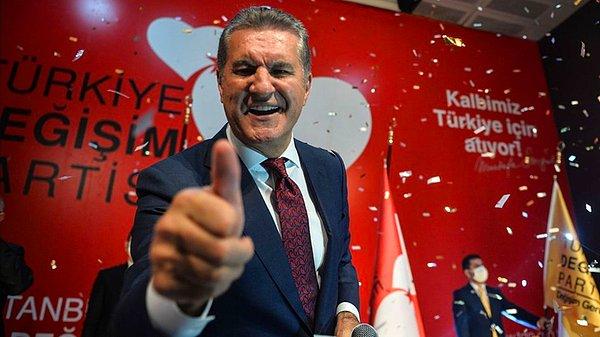10. Türkiye Değişim Partisi Genel Başkanı Mustafa Sarıgül - 25 bin 893 haber