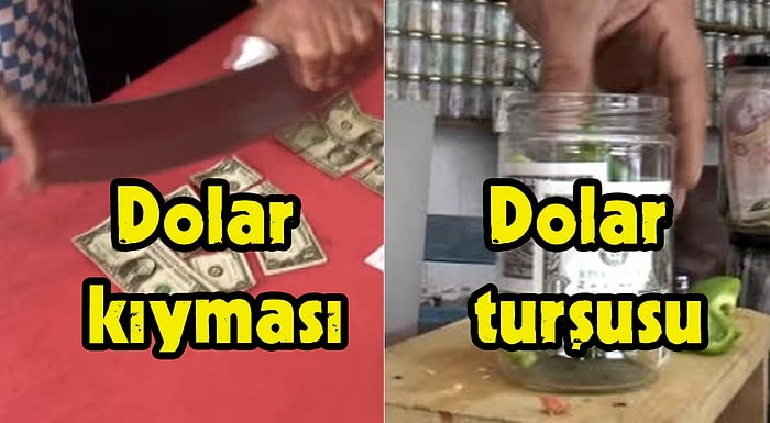 Uzun Yıllardır Dolara "Beklenen Müdahaleyi" Yaparak Zulmü Başka Boyuta Taşıyan İnsanlar