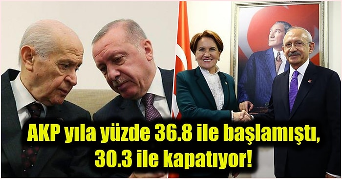 Son Seçimi Doğru Bilen ORC Araştırmaya Göre AKP Oy Kaybederken, Millet İttifakının Oylarında Artış Var!