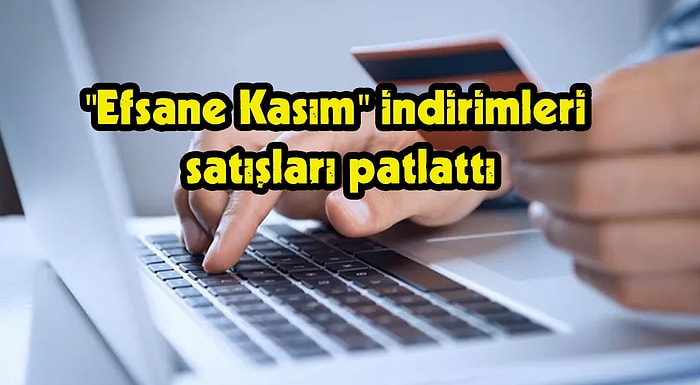 İndirimler İşe Yaramış! Kasım'da İnternetten Yapılan Kartlı Ödeme Miktarı Belli Oldu