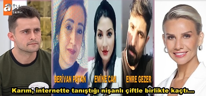 Esra Erol'da Şaşkına Çeviren Kaçma Hikayesi: Karım TikTok'ta Bulduğu Nişanlı Çifte Kaçtı