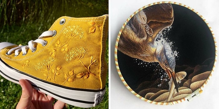 15 работ людей, которые овладели искусством вышивки и решили поделиться этим в сети