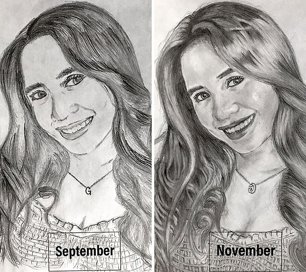 5. Что-то, что я сделал для своей подруги. Много тренировался с сентября и вот результат