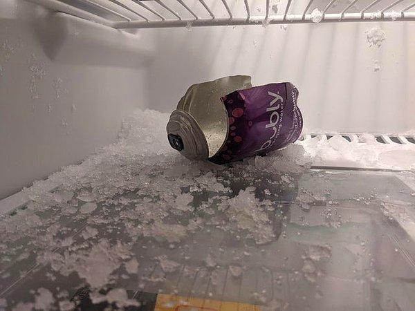 11. "Buzdolabımın çok soğuk olduğunu unutmuşum. Silah sesi gibiydi."