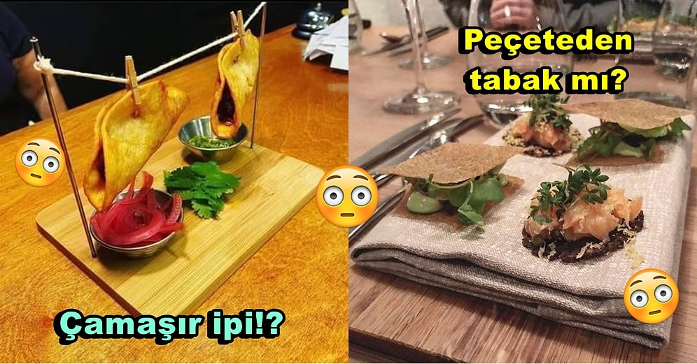 Yemeği Tabakta Sunmamakta Israr Eden Restoranların Yeni Gelinleri Aratmayan Birbirinden Garip 23 Sunumu