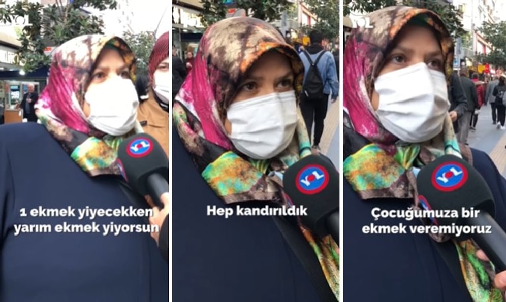 Müslümanız Ama Öyle Diyerek Aldandık, Öyle Diyerek Aç Kaldık Diyen Kadın: Bizim Gibi Aptallar Olduğu Sürece...
