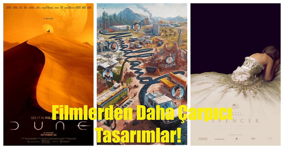 2021'in En Akılda Kalan Film ve Dizi Afişleri!