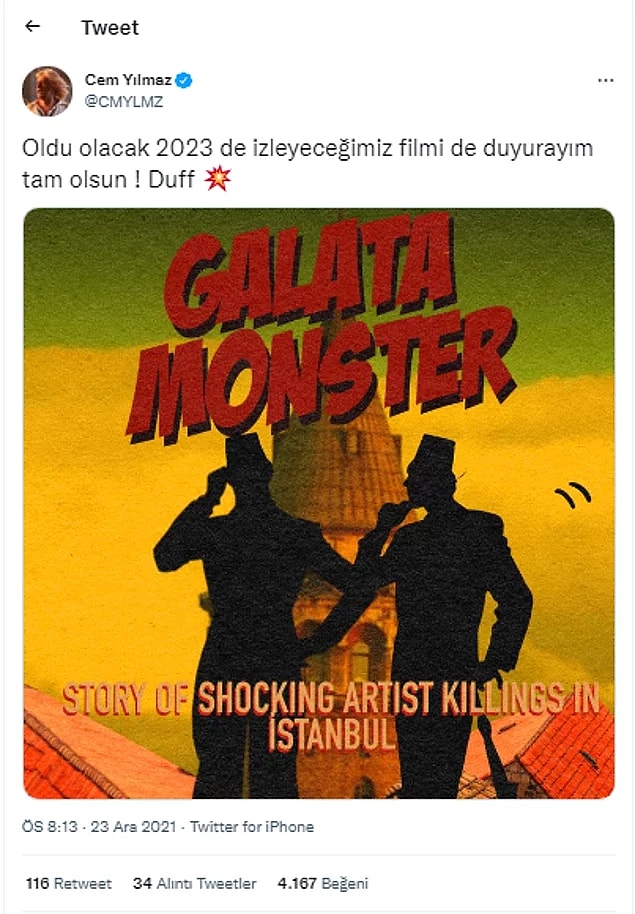10. Cem Yılmaz, 2023 yılında yayınlanacak yeni filminin müjdesini verdi!