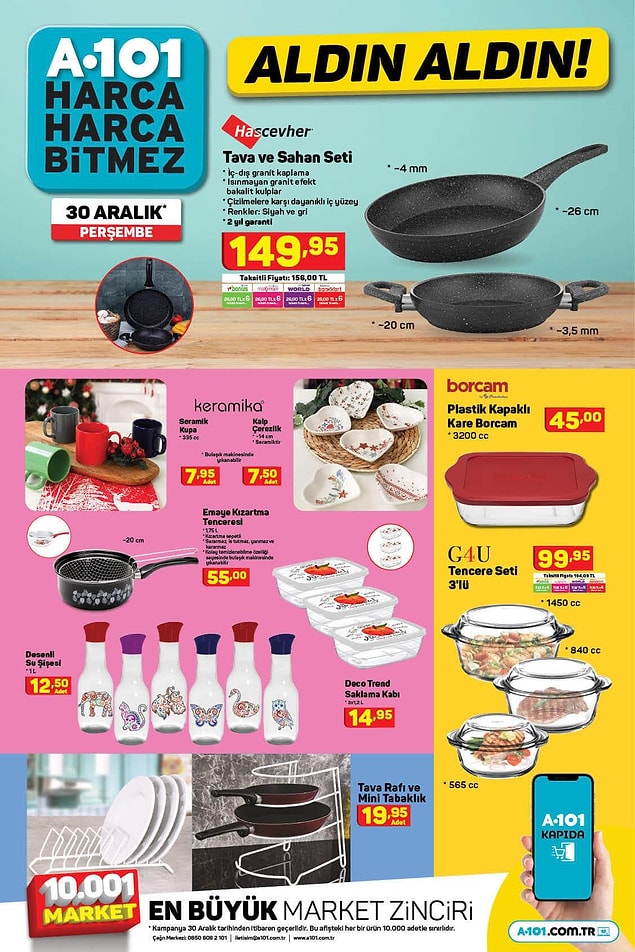 Mutfak gereçleri;