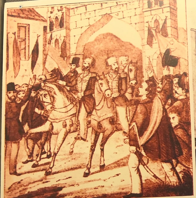 Bunun üzerine Osmanlı, Rusya'nın Eflak'taki etkisinin artmasını sınırlamak için birliklerini gönderir. 40 bin kişilik Osmanlı birliği 13 Eylül 1848'de Eflak'a girdiğinde ortam gergindir ancak...