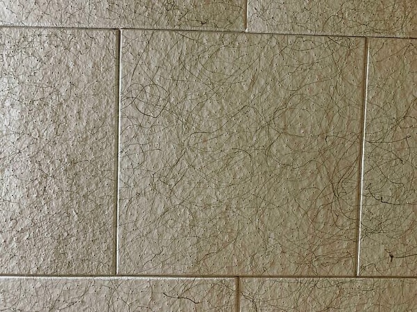 8. Не желаете стены в ванной, покрытые волосами?