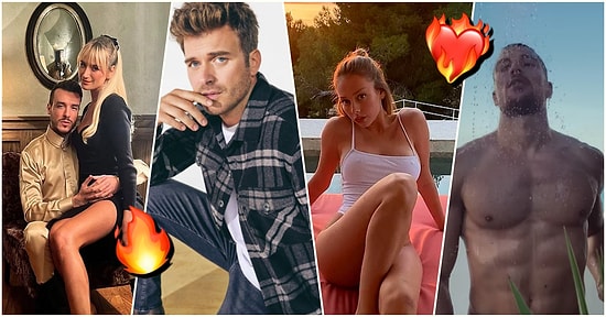 Hafta Boyunca Yaptıkları Sıcak Paylaşımlarla Ülke Genelinde Havaların Isınmasına Sebep Olan Ünlüler