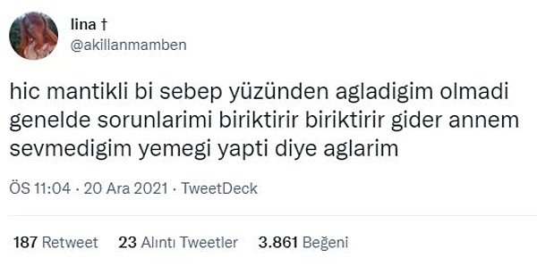 14. Sizin suçunuz değil anneler...