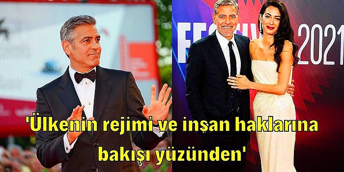 George Clooney'nin 35 Milyon Dolarlık Reklam Teklifini Reddettiği Hava Yolu Şirketinin THY Olduğu İddia Edildi